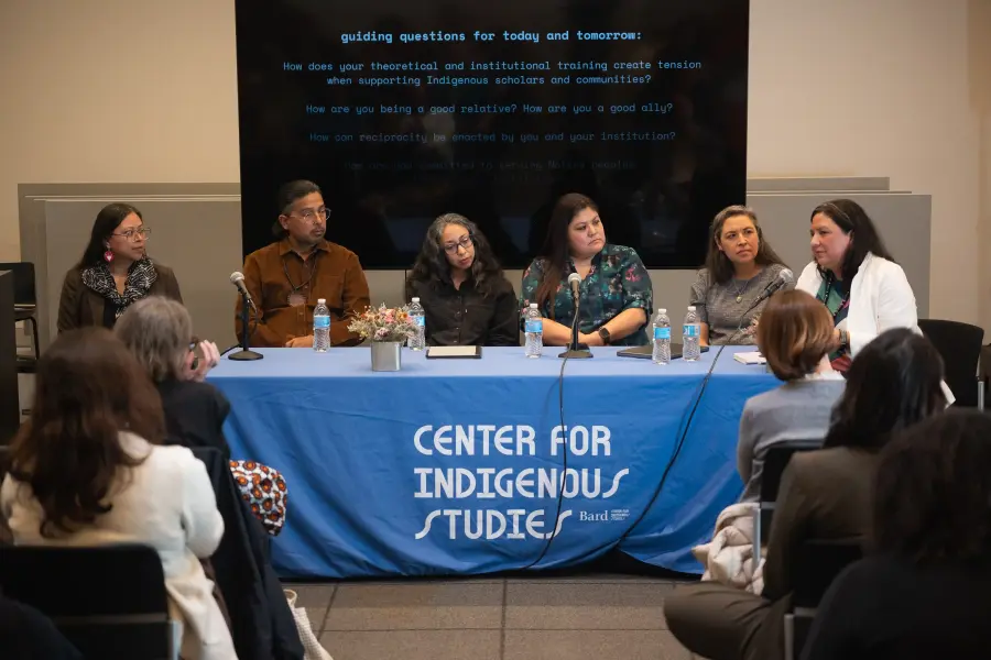 Indigenous Studies Conference at Bard CCS — frame 49